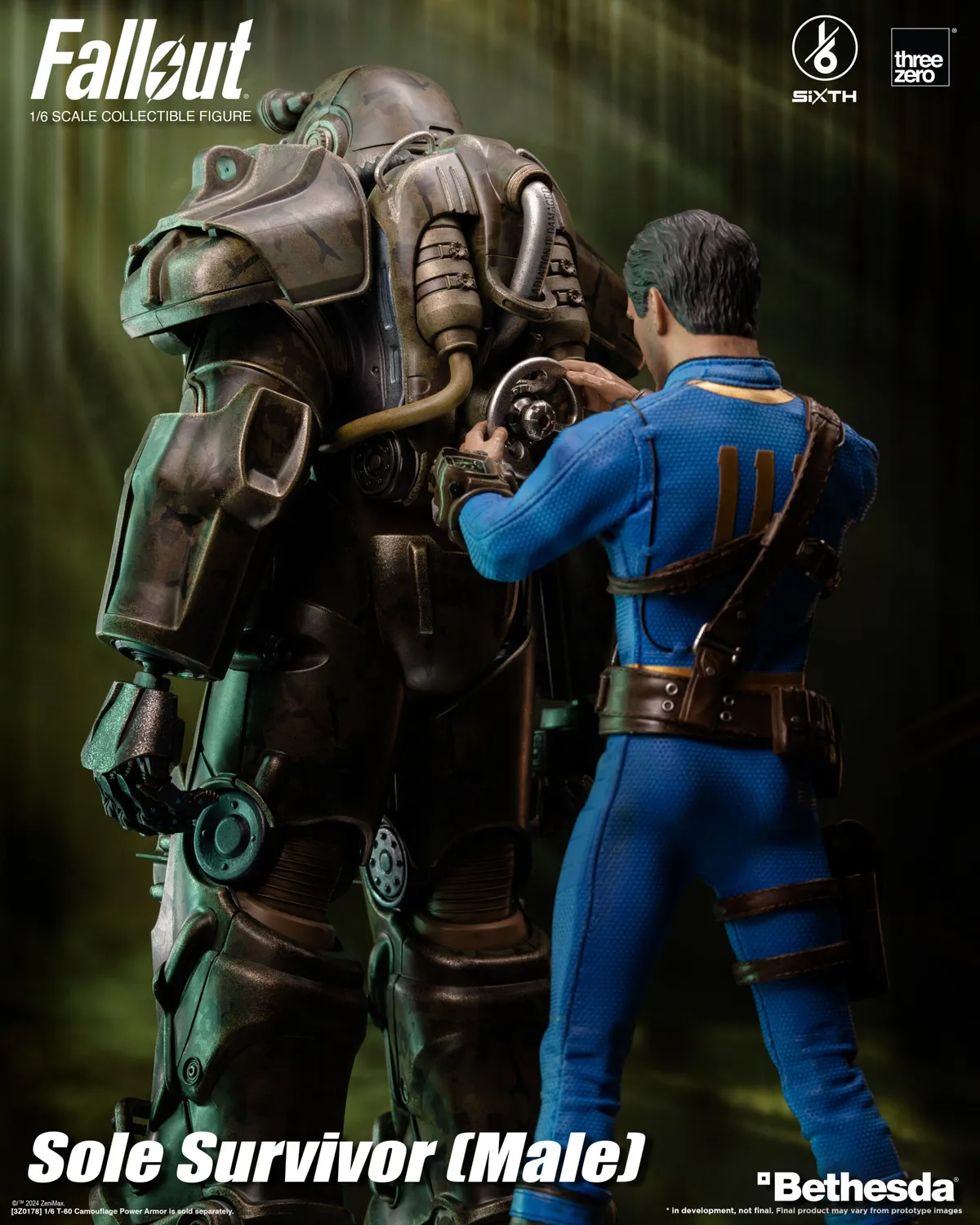 threezero Fallout 4 Sole Survivor 1/6 Figur 31 cm