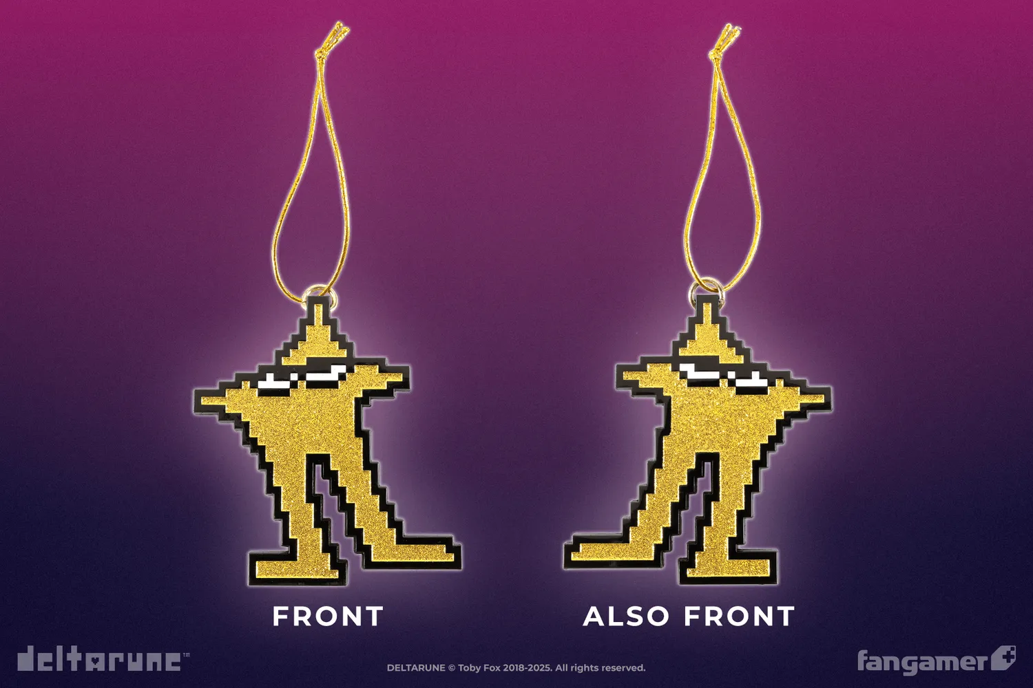 Fangamer Deltarune Starwalker Ornament Metall 6,9 cm