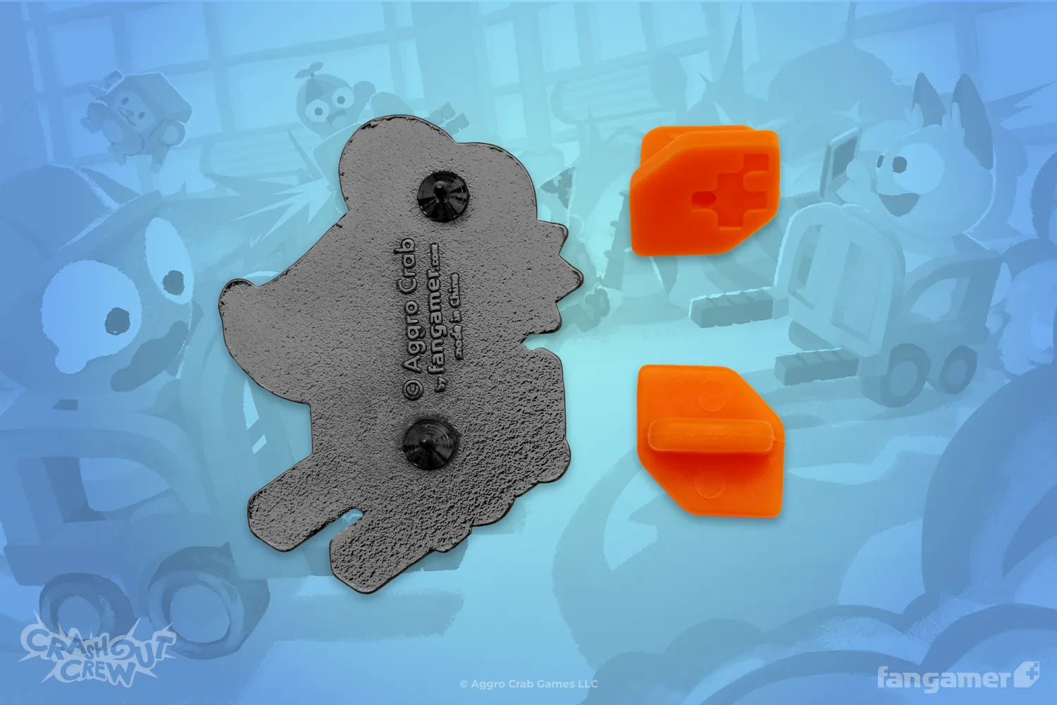 Fangamer Crashout Crew Dillygent Driver Pin, Emaille