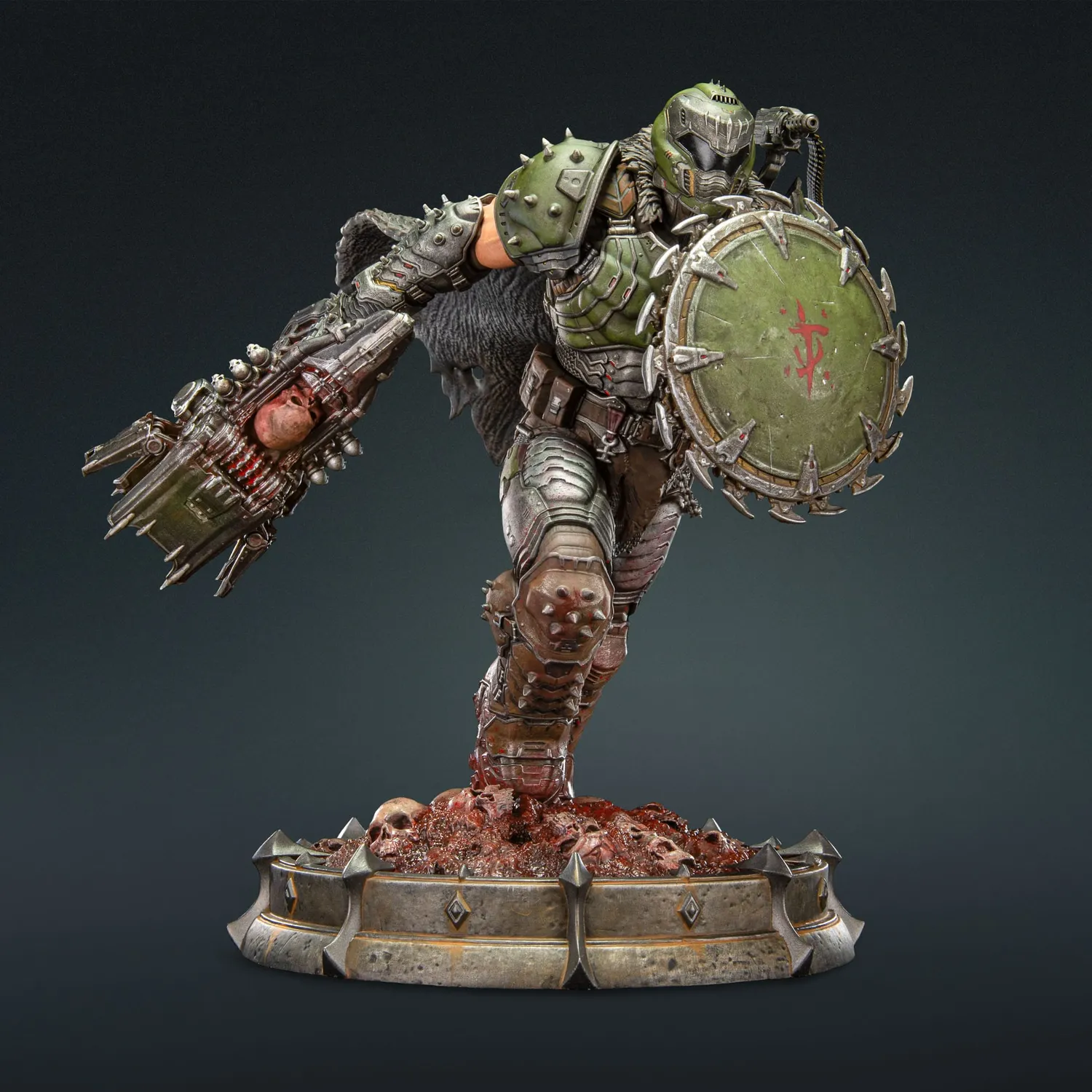 Doom The Dark Ages Doomslayer PVC Statue 25 cm