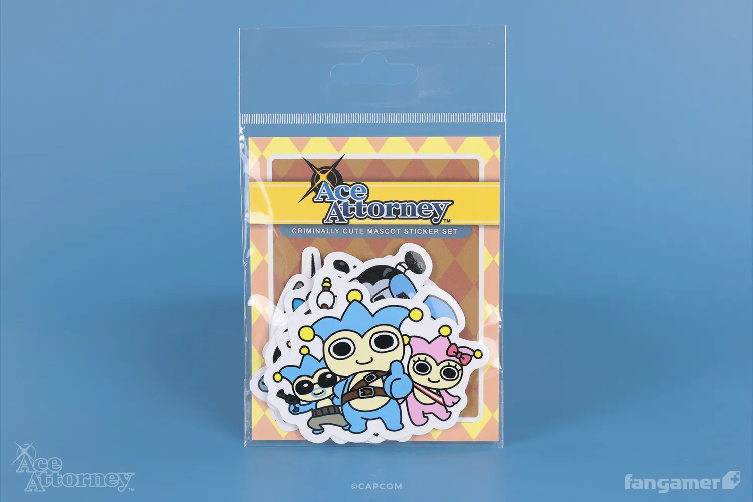 Fangamer Ace Attorney Criminally Cute Sticker Set 15-tlg