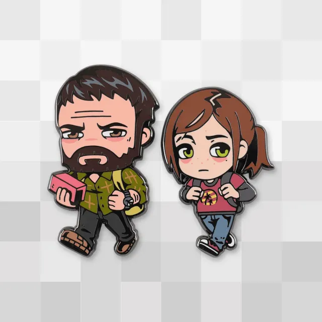 Fangamer Joel and Ellie Pin Set