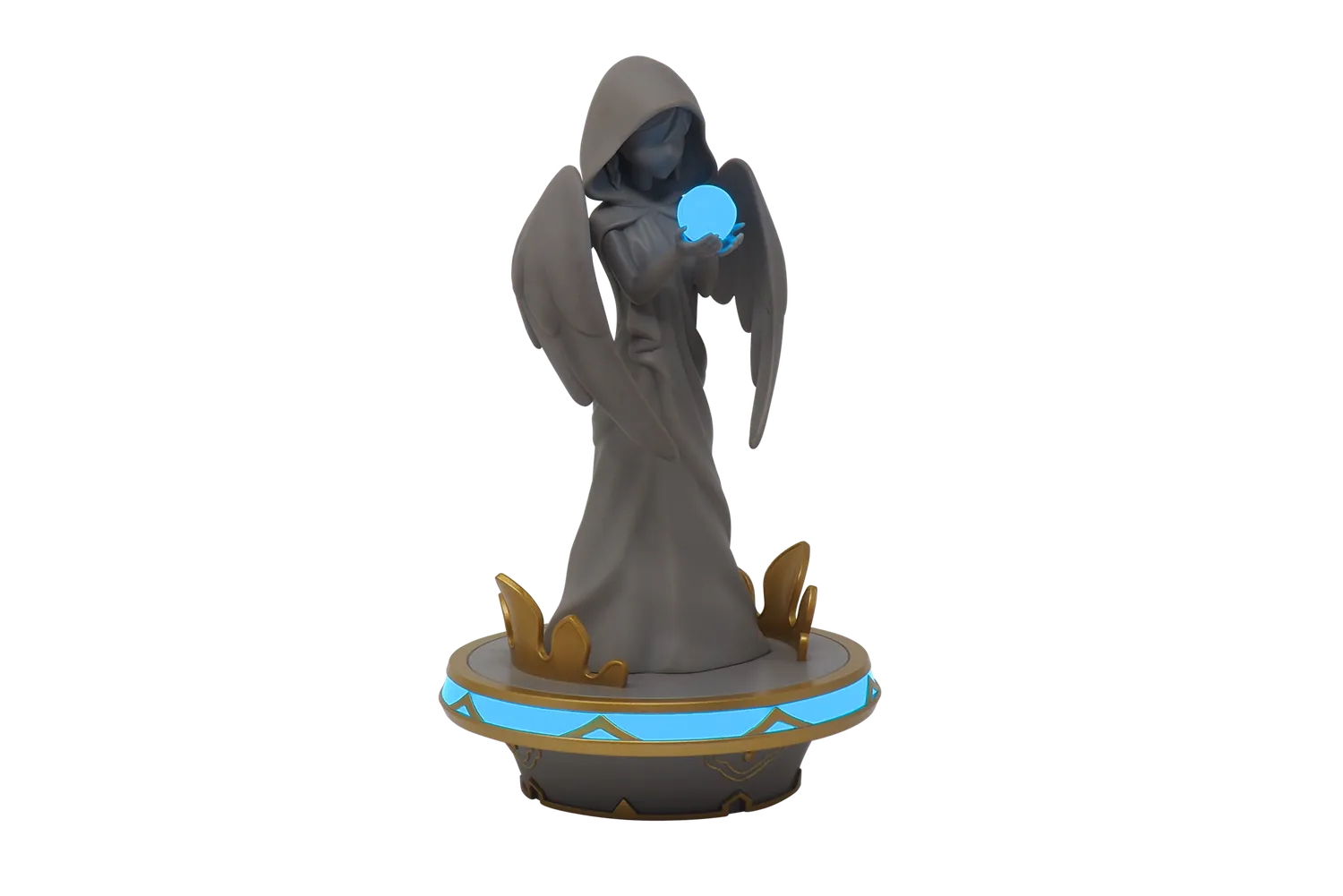 IGN Store Europe Genshin Impact Light Up Figurine Mondstadt Statue of The Seven 20 cm LED