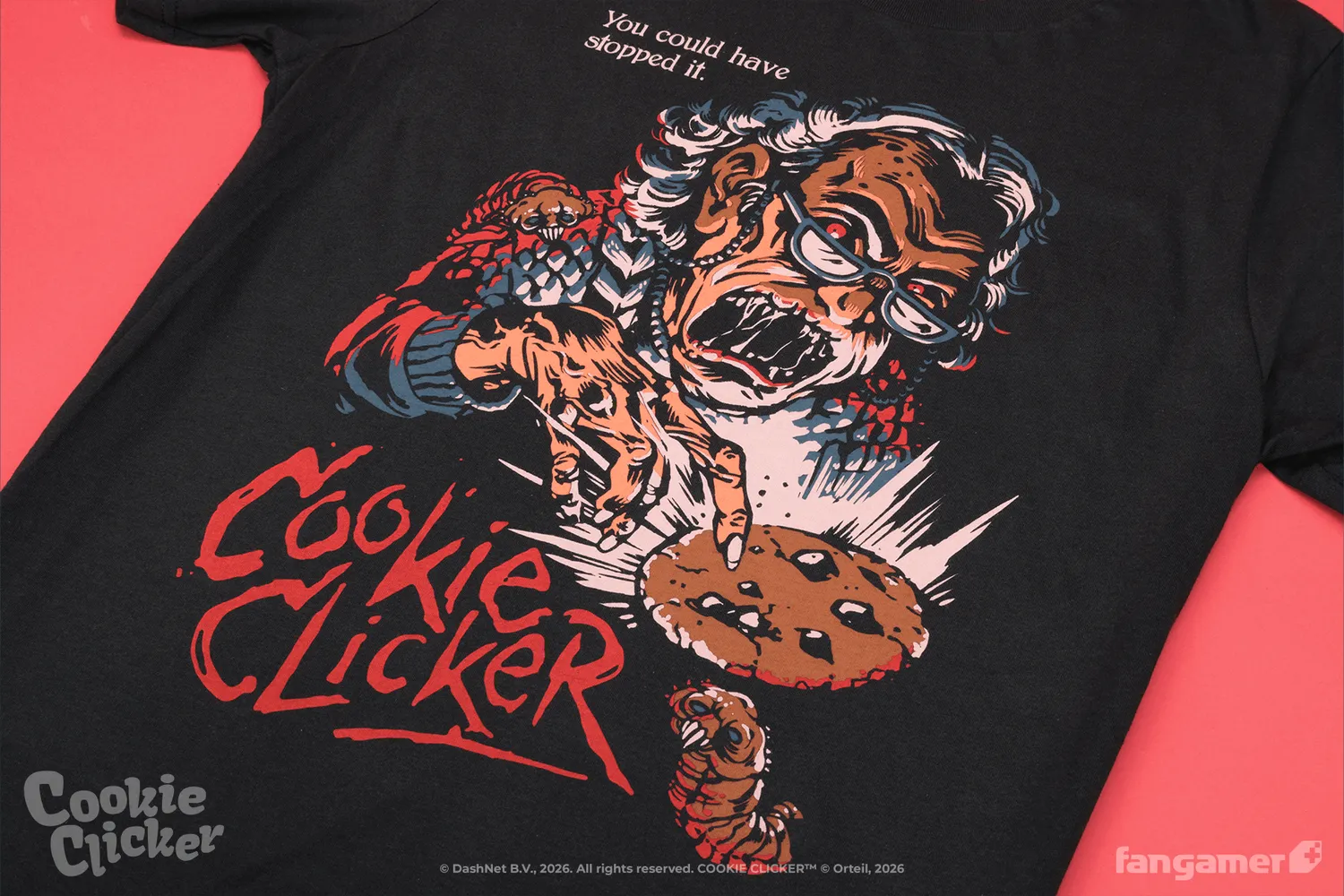 Fangamer Cookie Clicker Displeased Grandma T-Shirt