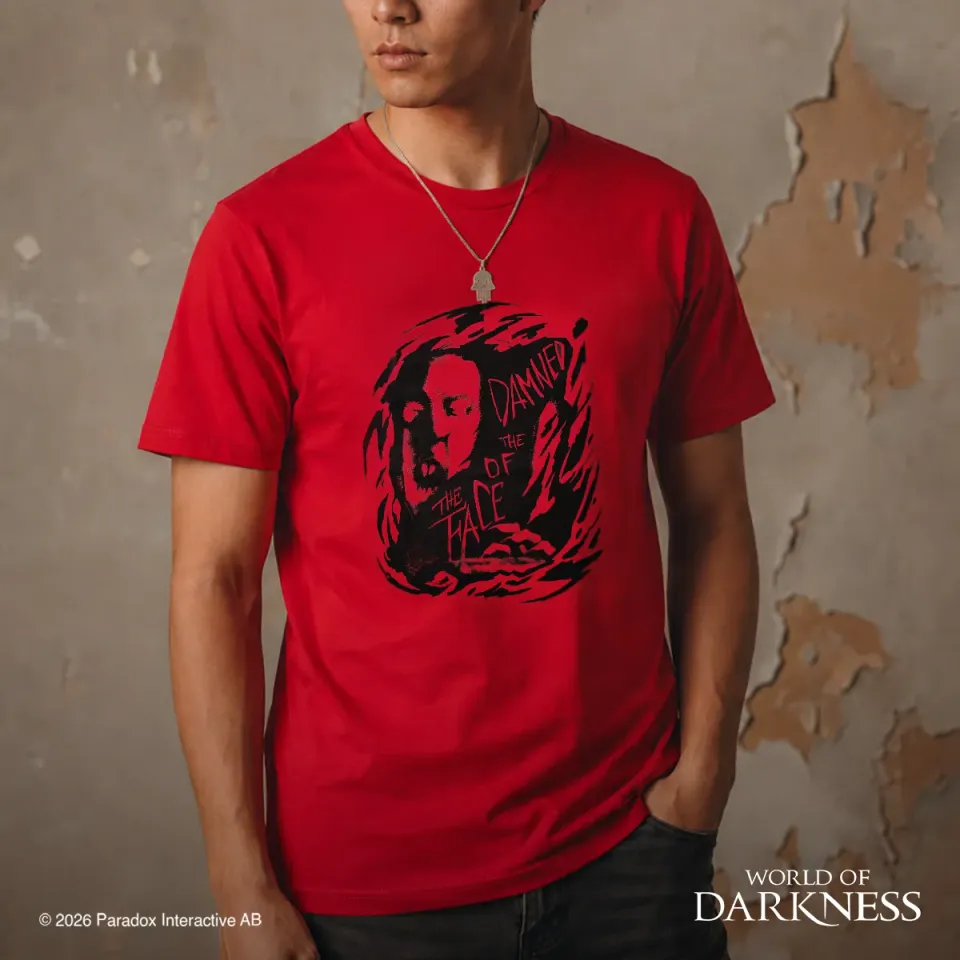 White Wolf Face of the Damned T-Shirt