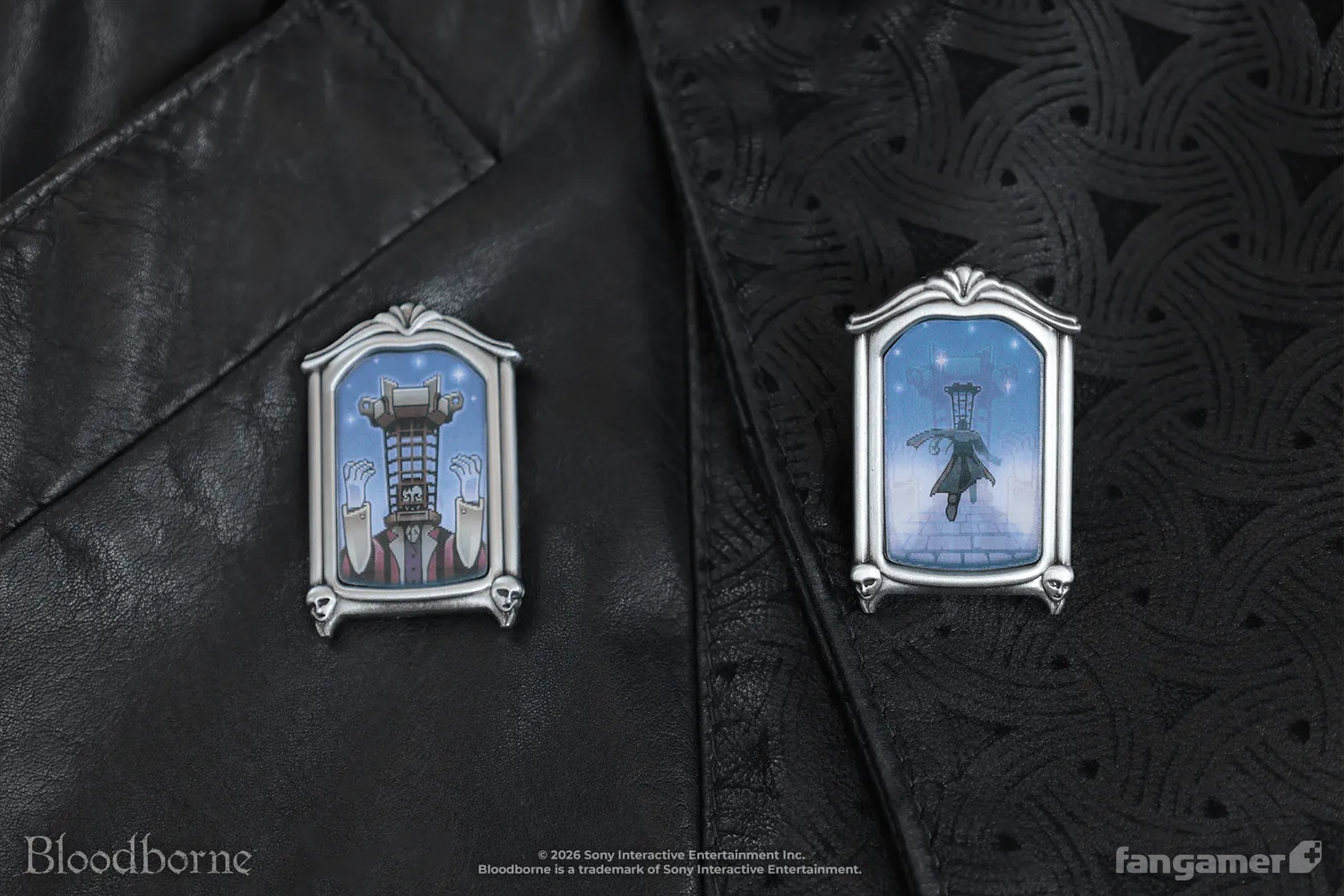 Fangamer Bloodborne No One Can Catch Us Lenticular Pin Micolash 4,6cm