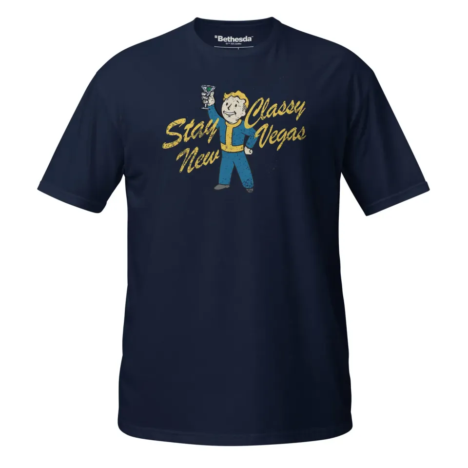 Fallout Stay Classy New Vegas T-Shirt Baumwolle