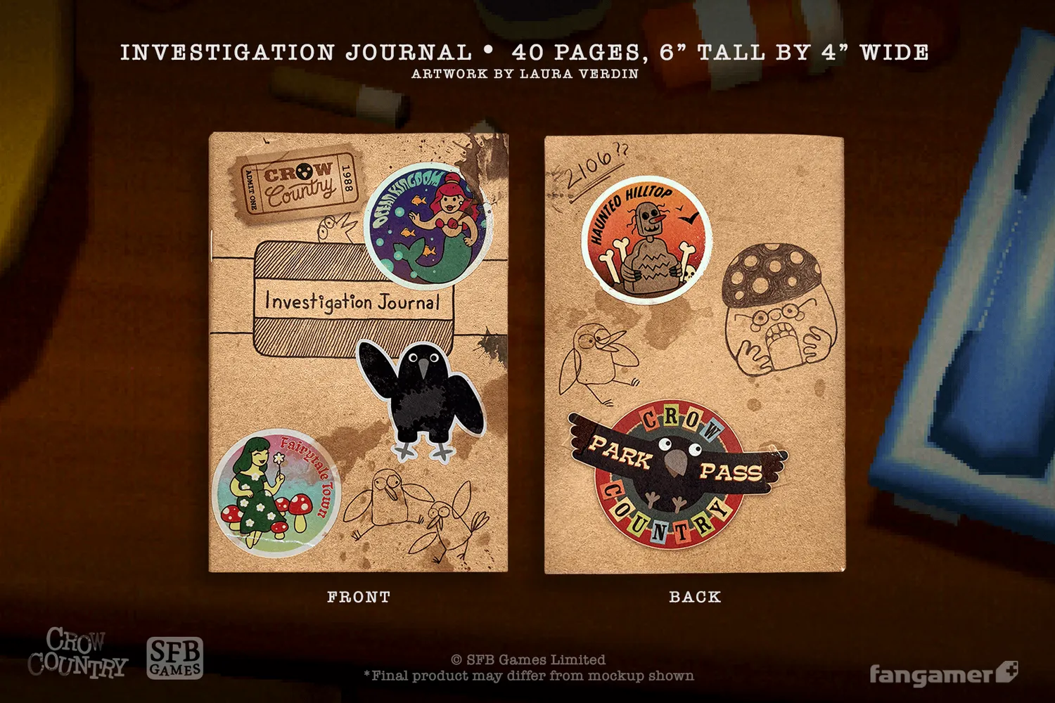 Fangamer Crow Country Deluxe Edition Spiel Sammlerset
