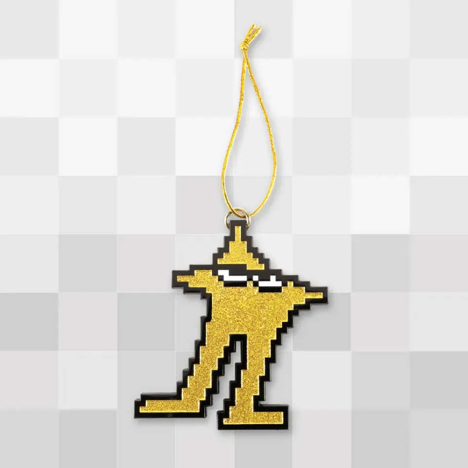 Fangamer Deltarune Starwalker Ornament Metall 6,9 cm