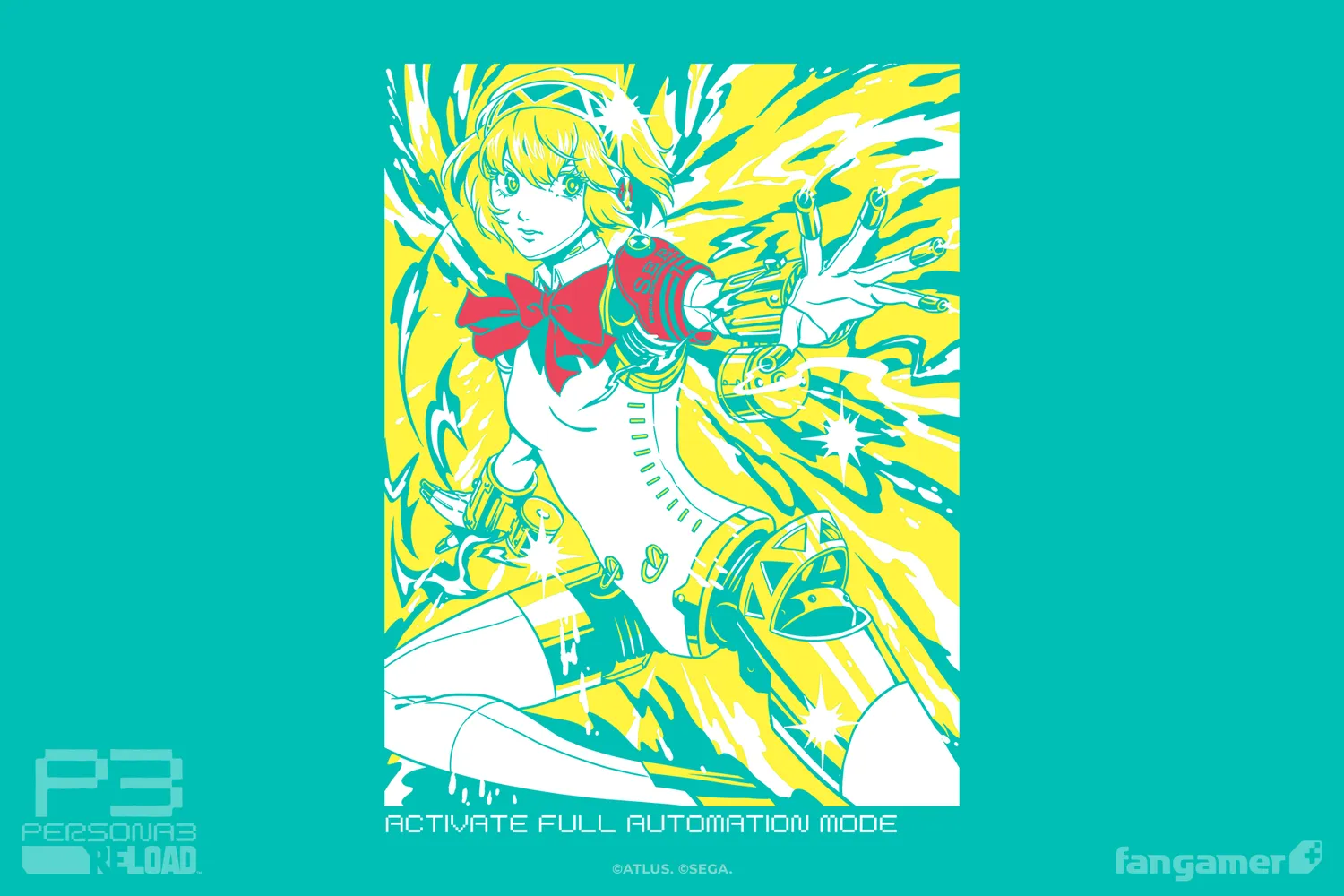 Fangamer Persona 3 Reload Armed Angel Langarmshirt aus Baumwolle