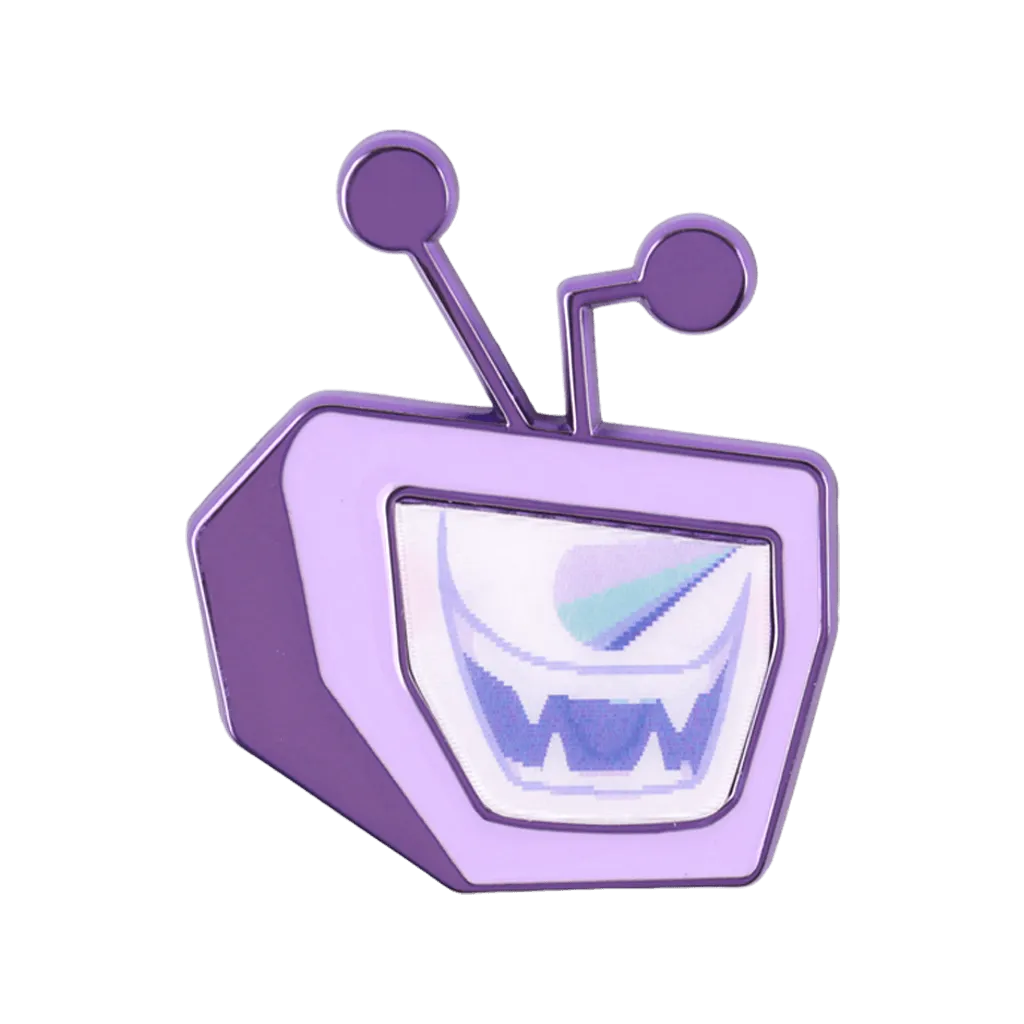Fangamer DELTARUNE Mr. Tenna Lenticular Pin