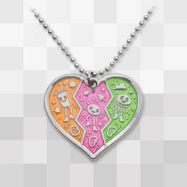 Fangamer KinitoPET Best Friend Halskette Emaille