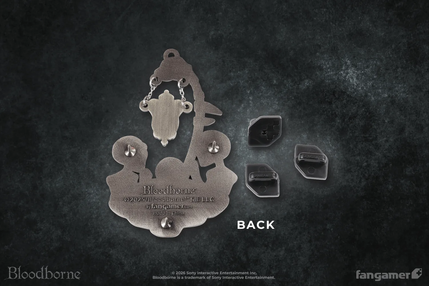 Fangamer Bloodborne Gatekeeper Messengers Enamel Pin Hartemaille