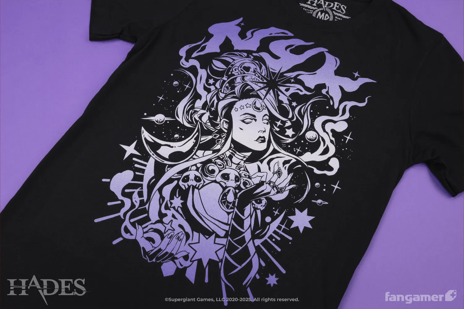 Fangamer Hades Night Incarnate Amethyst T-Shirt Baumwolle