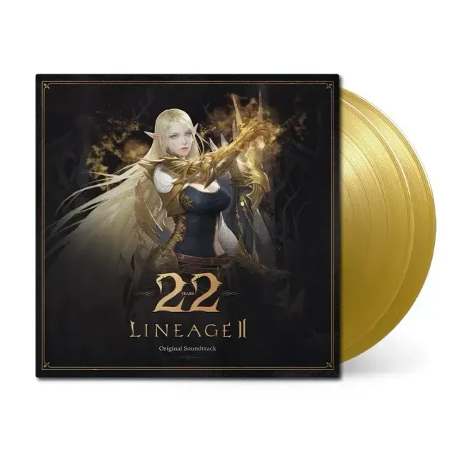Lineage II 22 Years Soundtrack 2LP Gold Vinyl
