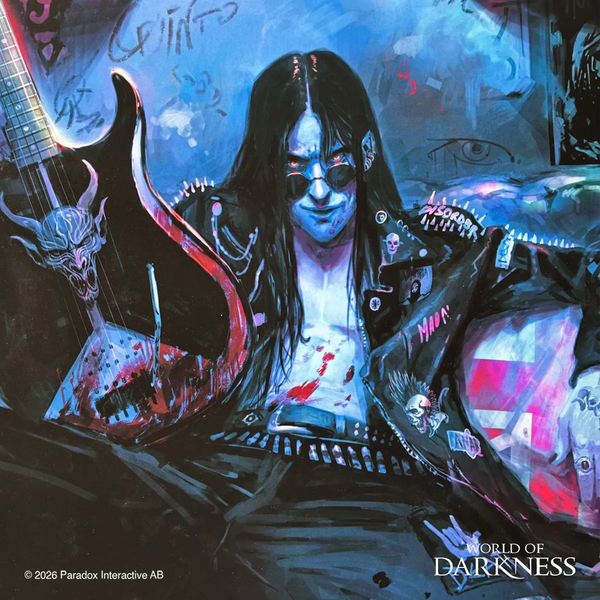 White Wolf Vampire: The Masquerade Poster