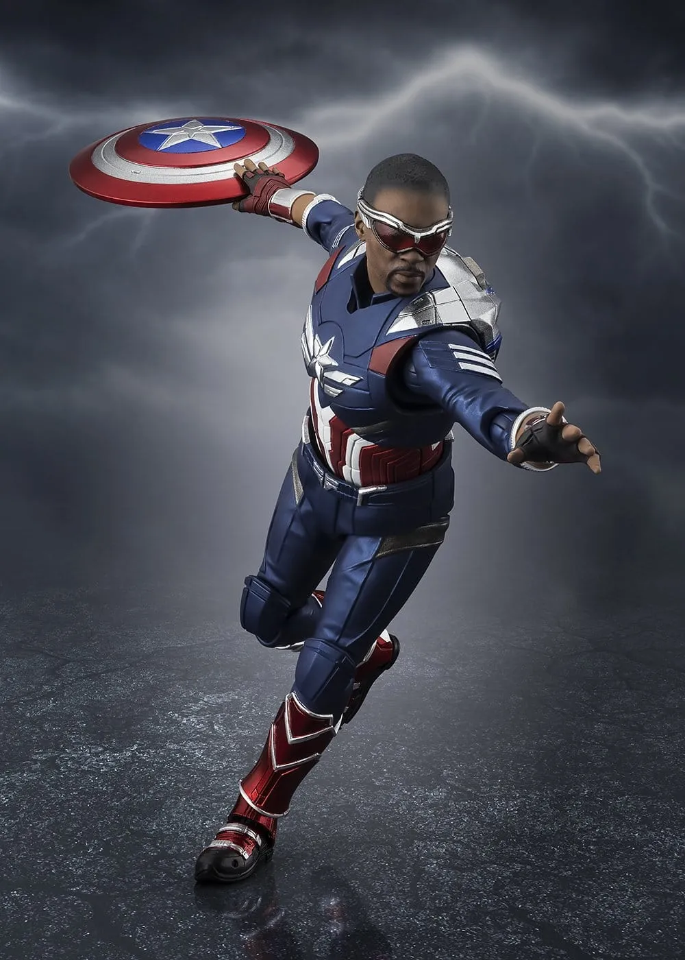 Marvel S.H.Figuarts Captain America Figur 16 cm