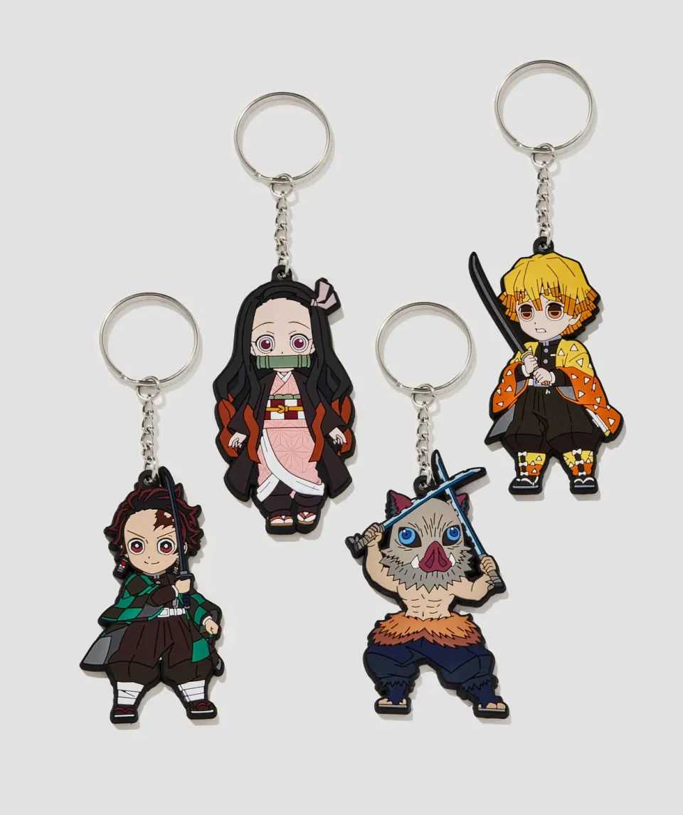Team Liquid Demon Slayer Keychain Set Schlüsselanhänger
