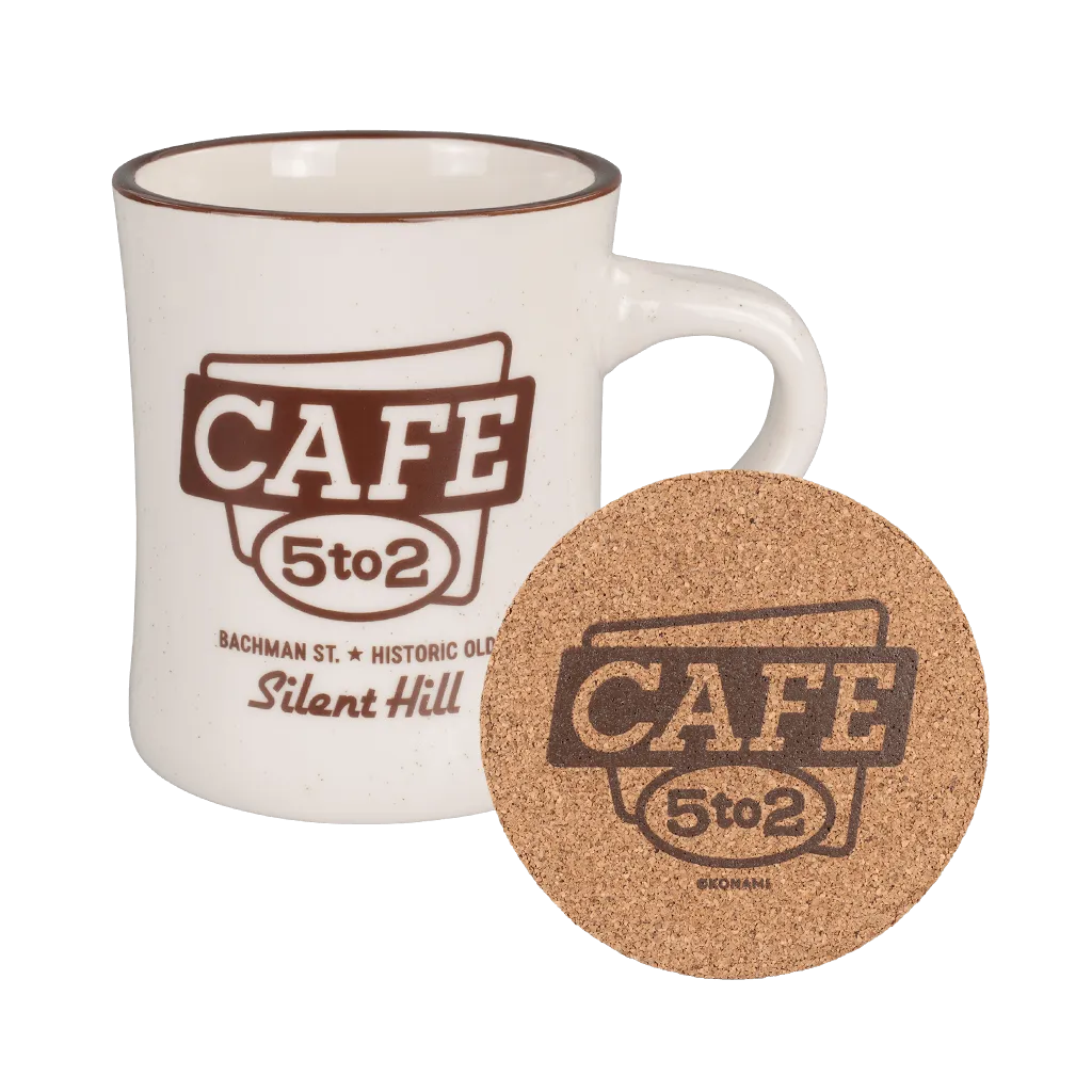 Fangamer Silent Hill Cafe 5to2 Tasse 355 ml gesprenkelt