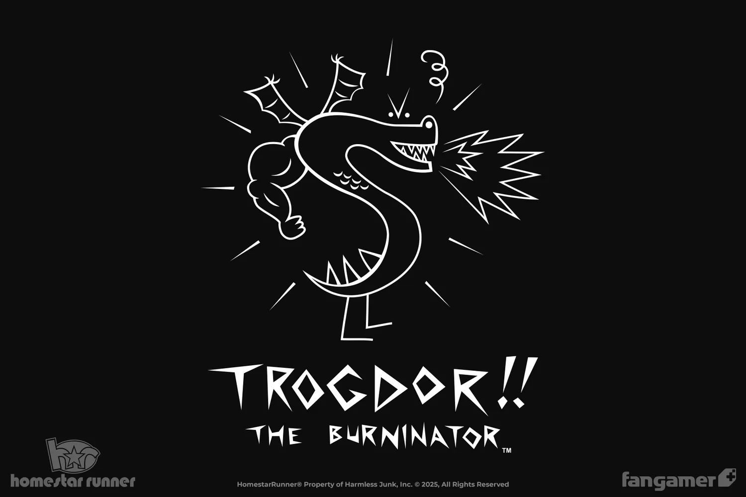 Fangamer Classic Trogdor Homestar Runner T-Shirt