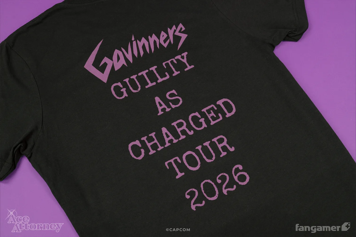 Fangamer Ace Attorney Gavinners T-Shirt