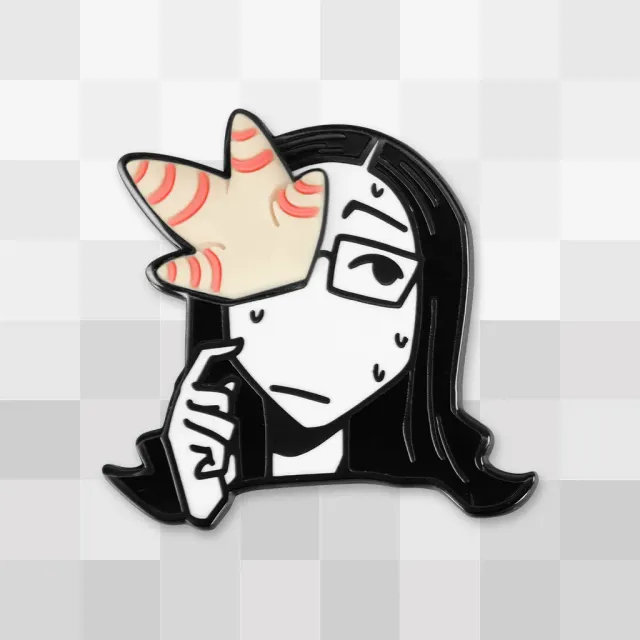 Fangamer ENA Coral Glasses Pin Emaille-Pin
