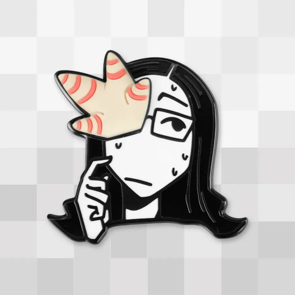 Fangamer ENA Coral Glasses Pin Emaille-Pin