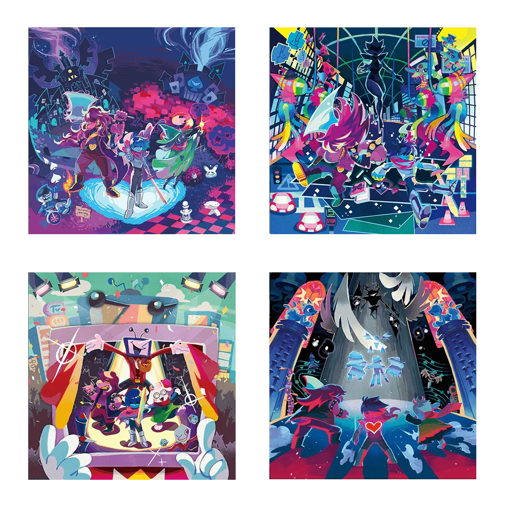 Fangamer DELTARUNE Vinyl Poster Set