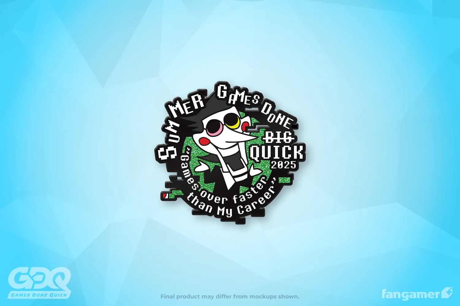 Fangamer GDQ Number 1 Rated Salesman1997 Pin SGDQ 2025
