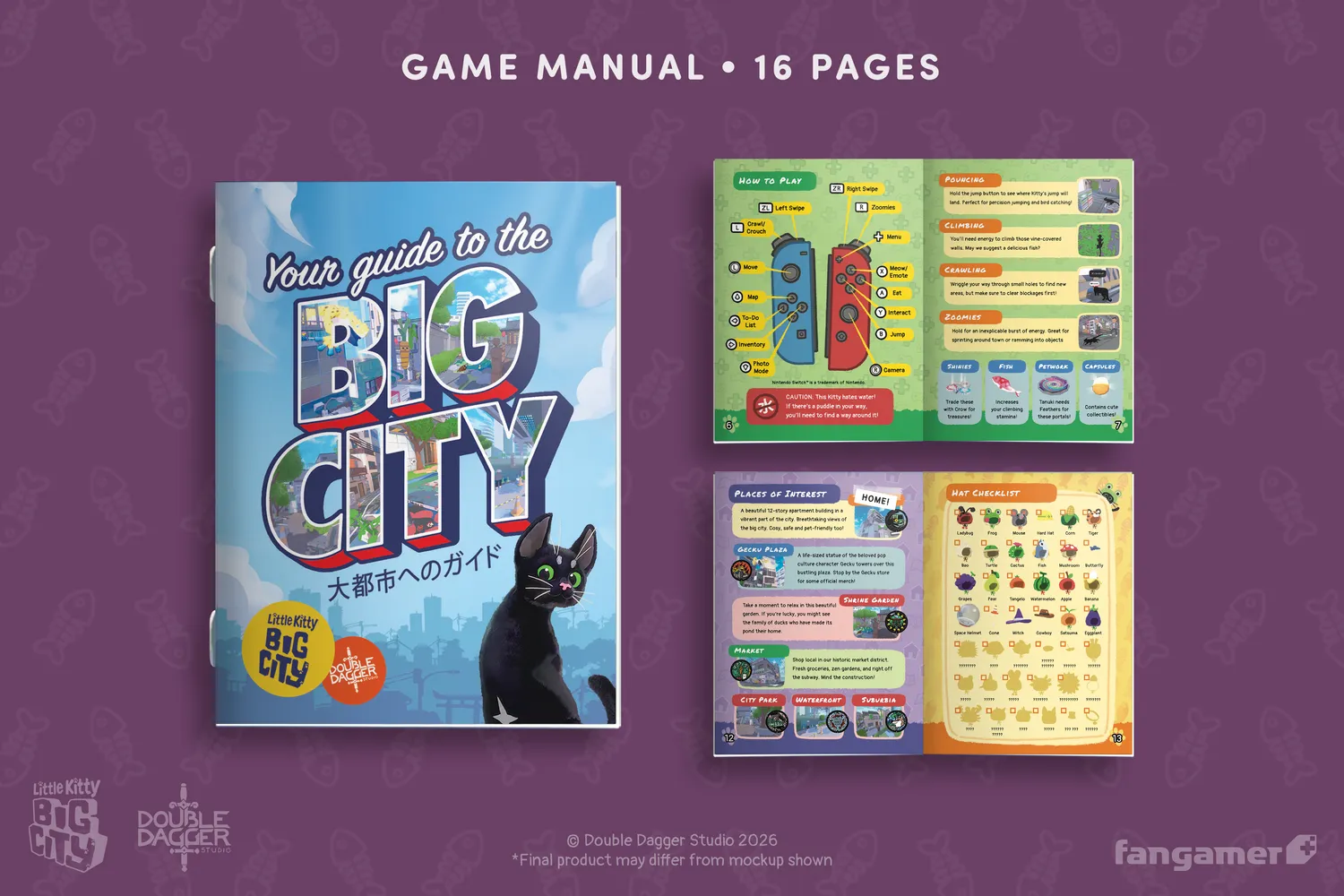 Fangamer Little Kitty, Big City Standard Edition Nintendo Switch Spiel