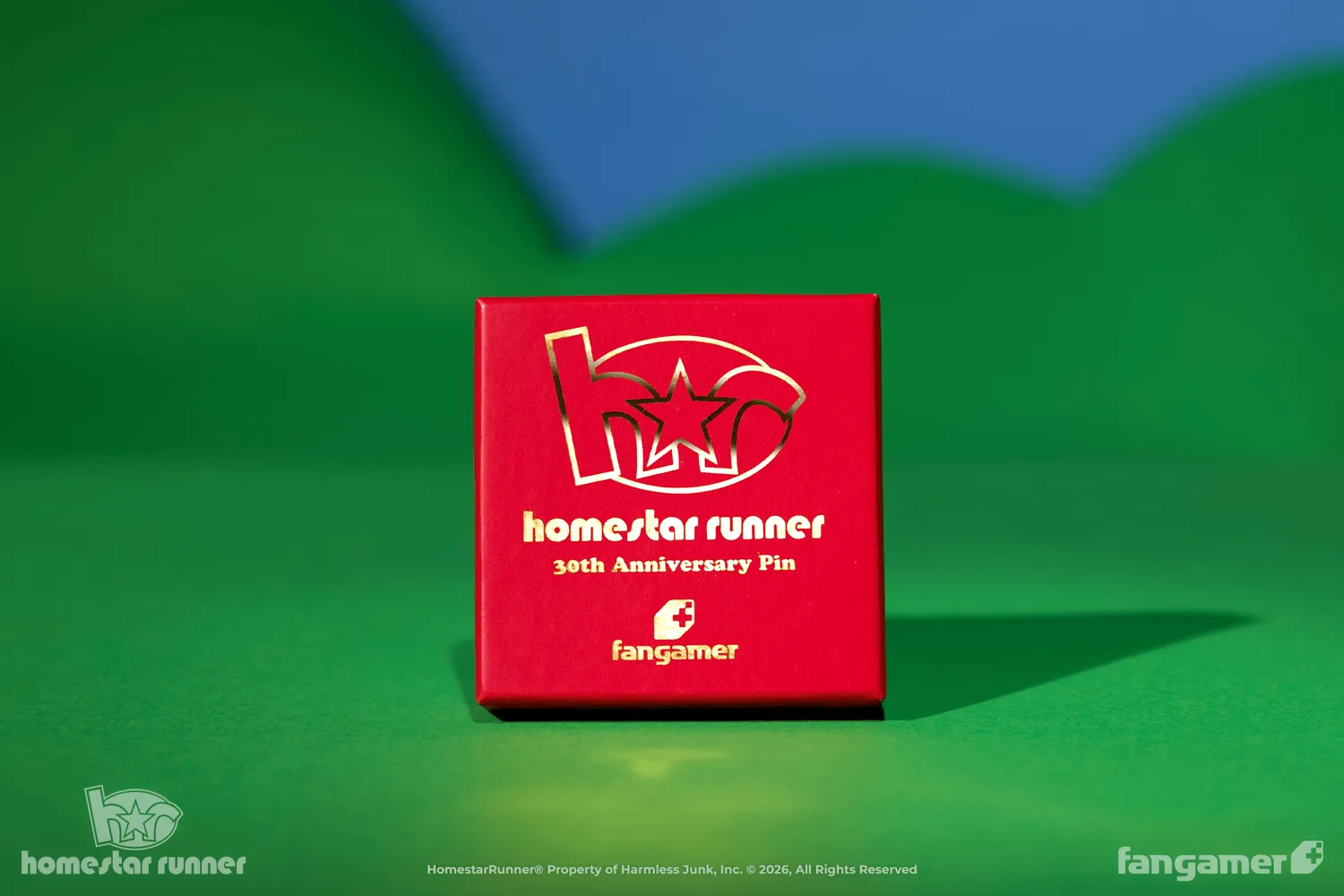 Fangamer Homestar Runner 30th Anniversary Pin Emaille