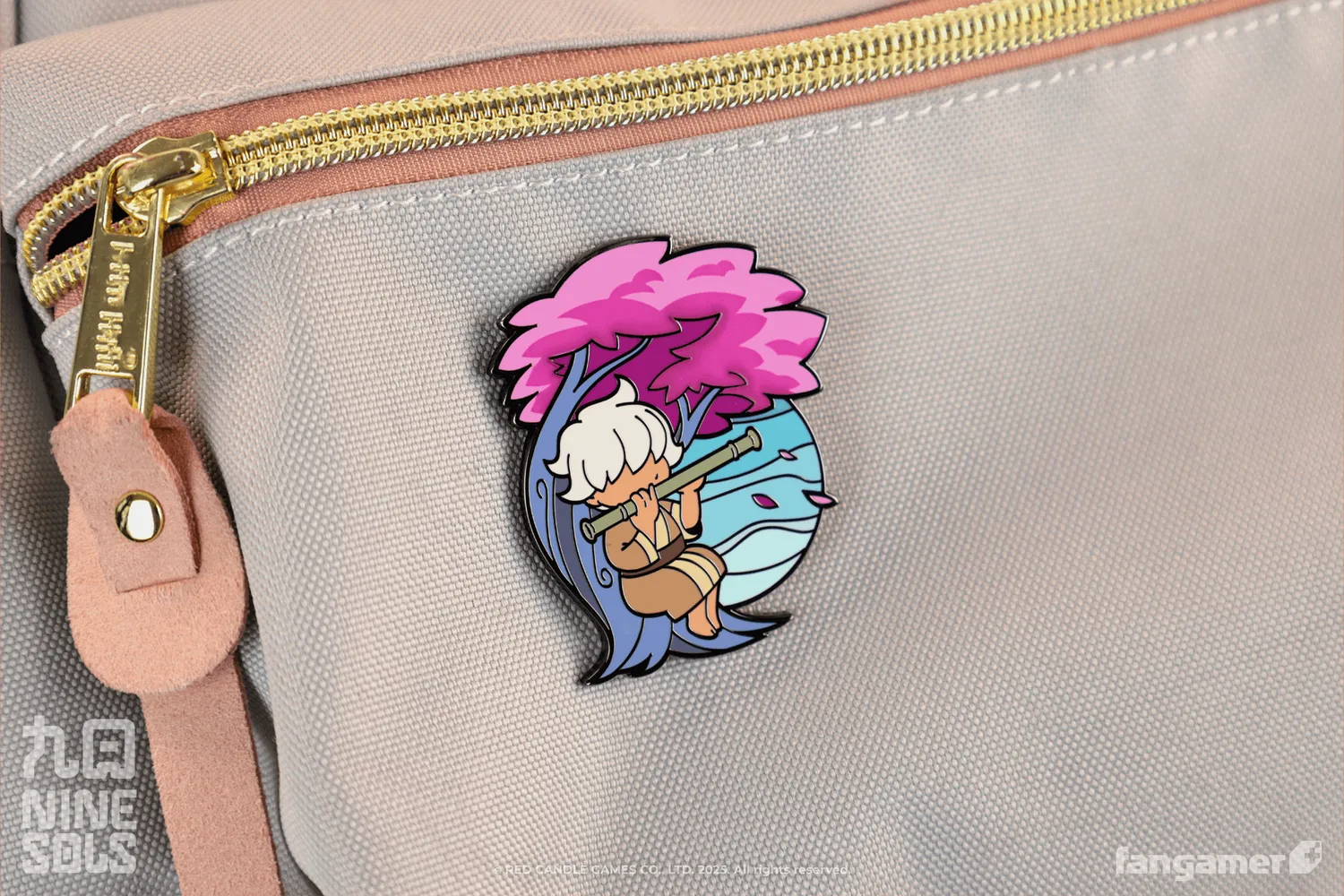 Fangamer Nine Sols Shuanshuan and His Flute Pin Anstecker