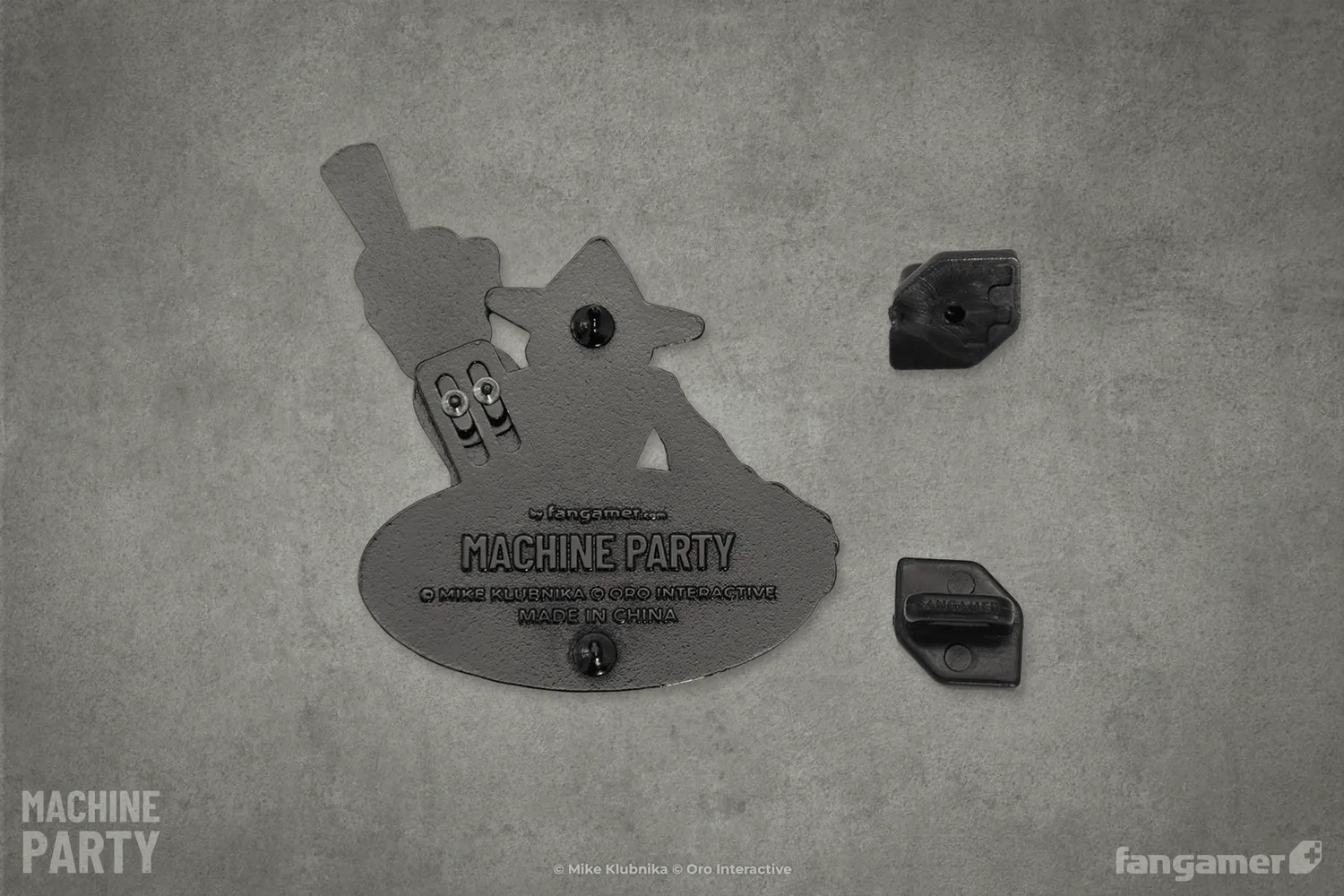Fangamer Machine Party Pea Eater Sliding Pin Emaille