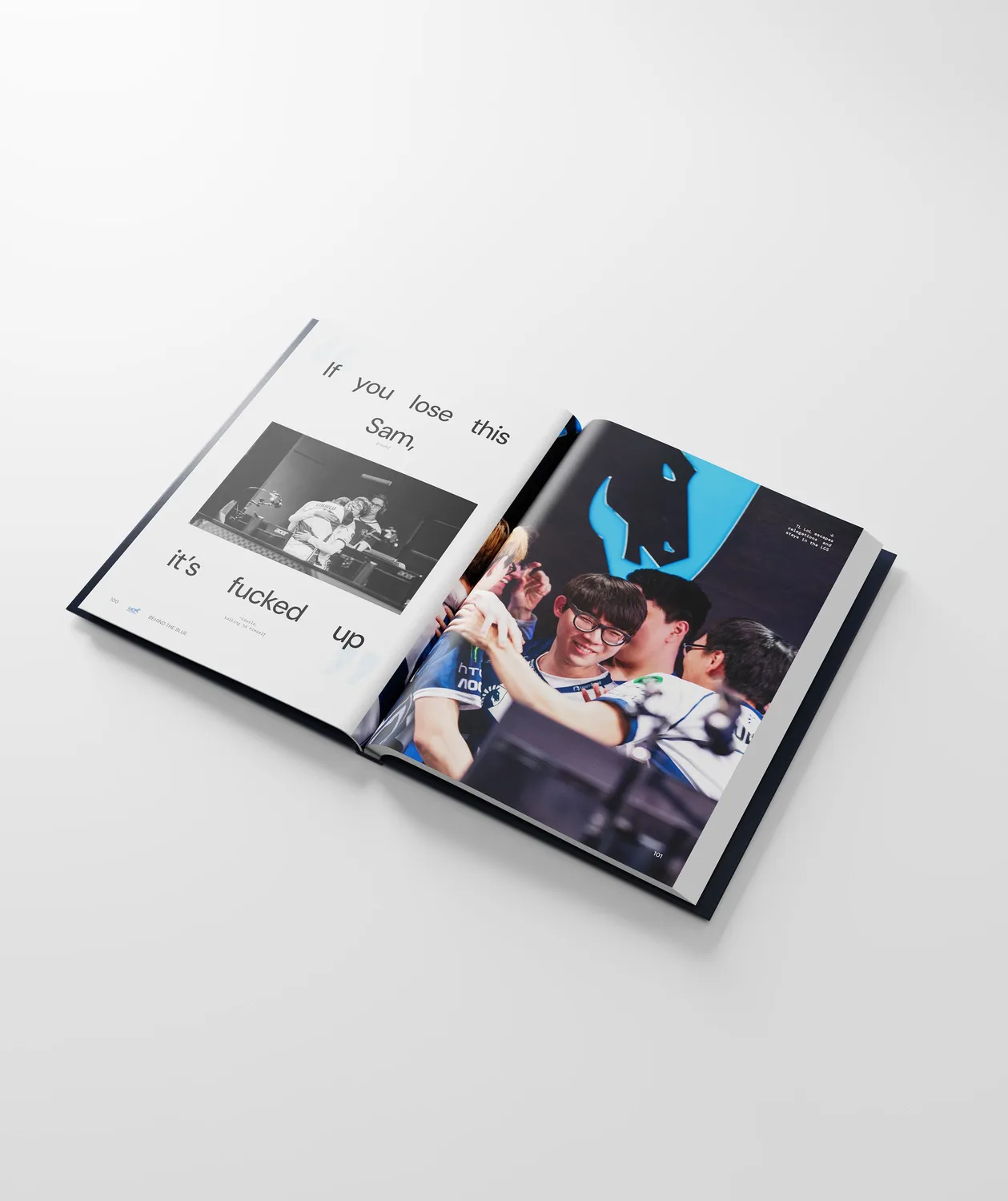 Team Liquid Behind the Blue Bildband 25 Jahre 247 Seiten