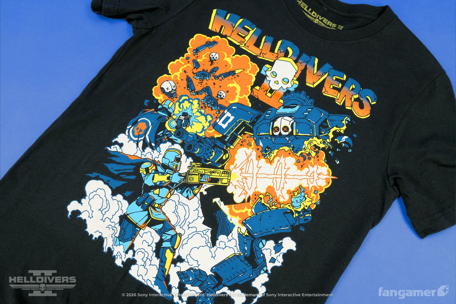 Fangamer Helldivers 2 Remember Outpost 32 T-Shirt Baumwolle