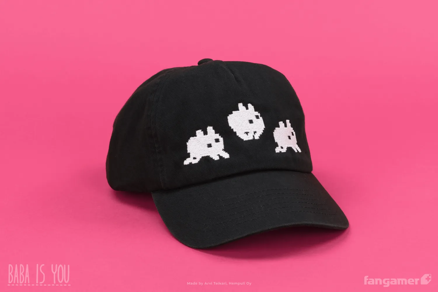 Fangamer Baba Is You Baba Is Running Strapback Cap Stonewashed