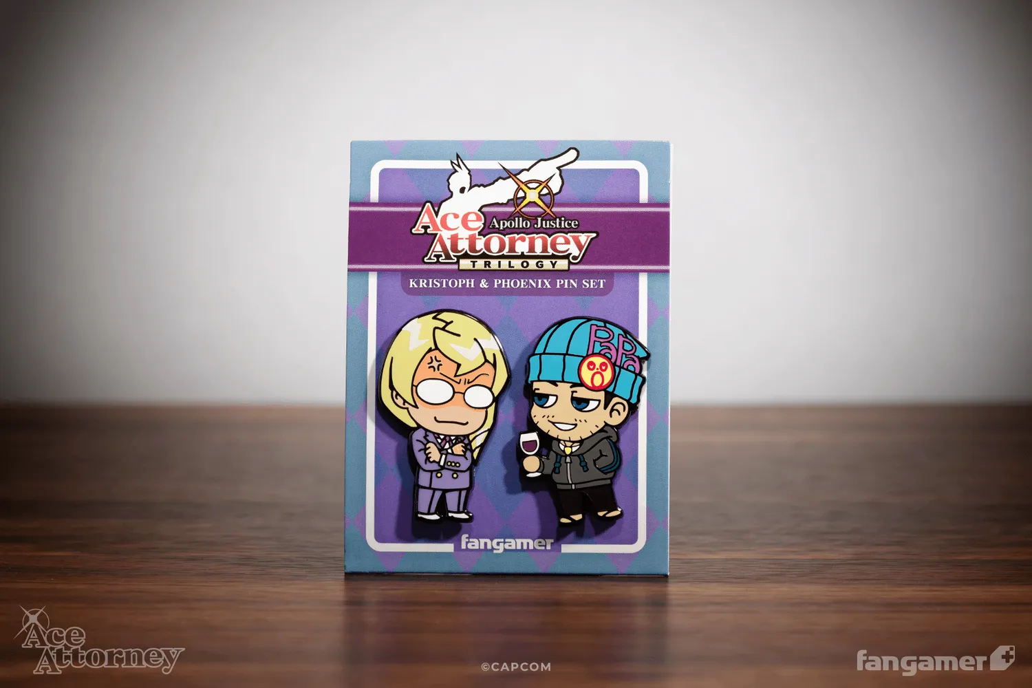 Fangamer Kristoph & Phoenix Pin-Set, 2 Anstecker
