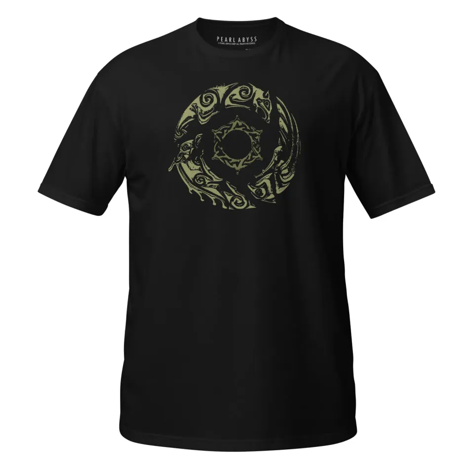 Crimson Desert Crest Logo T-Shirt Baumwolle