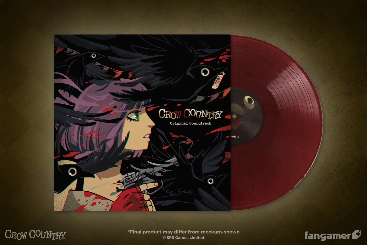Fangamer Crow Country Soundtrack 1-LP Splatter