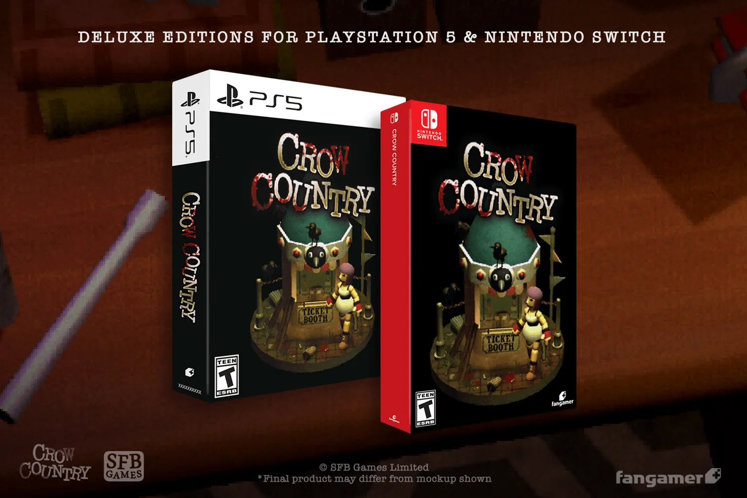 Fangamer Crow Country Deluxe Edition Spiel Sammlerset