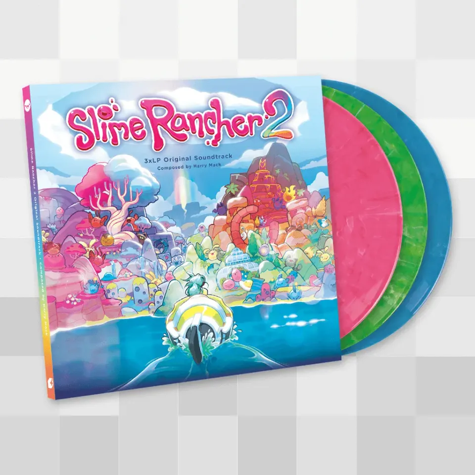 Fangamer Slime Rancher 2 Vinyl Soundtrack 3LP 24 Tracks