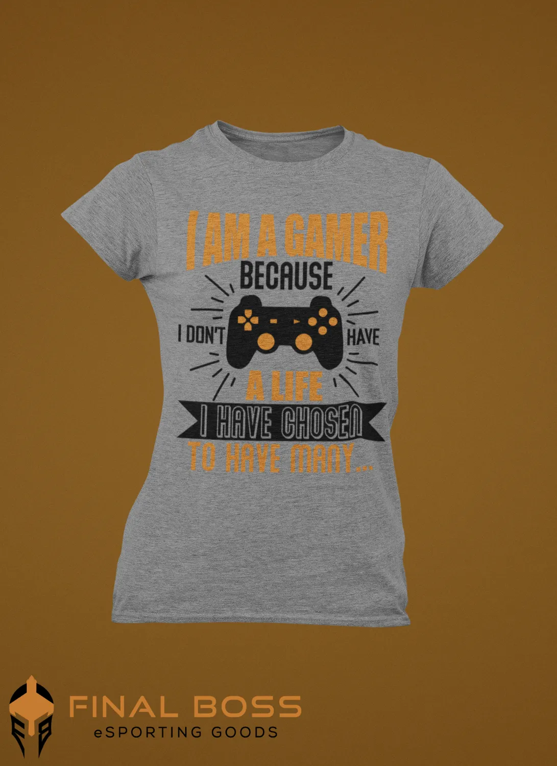 Final Boss I am a gamer because I don't have a life...