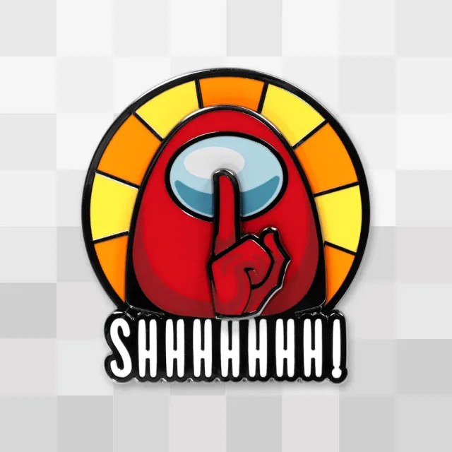 Fangamer Shhhhhhh! Spinning Pin Anstecker