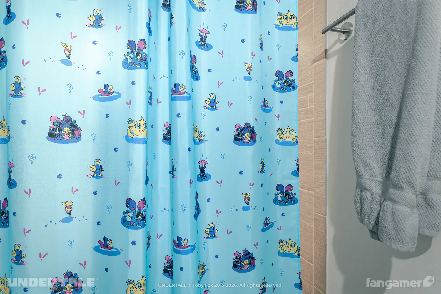 Fangamer Undertale Waterfall Duschvorhang 183x183 cm