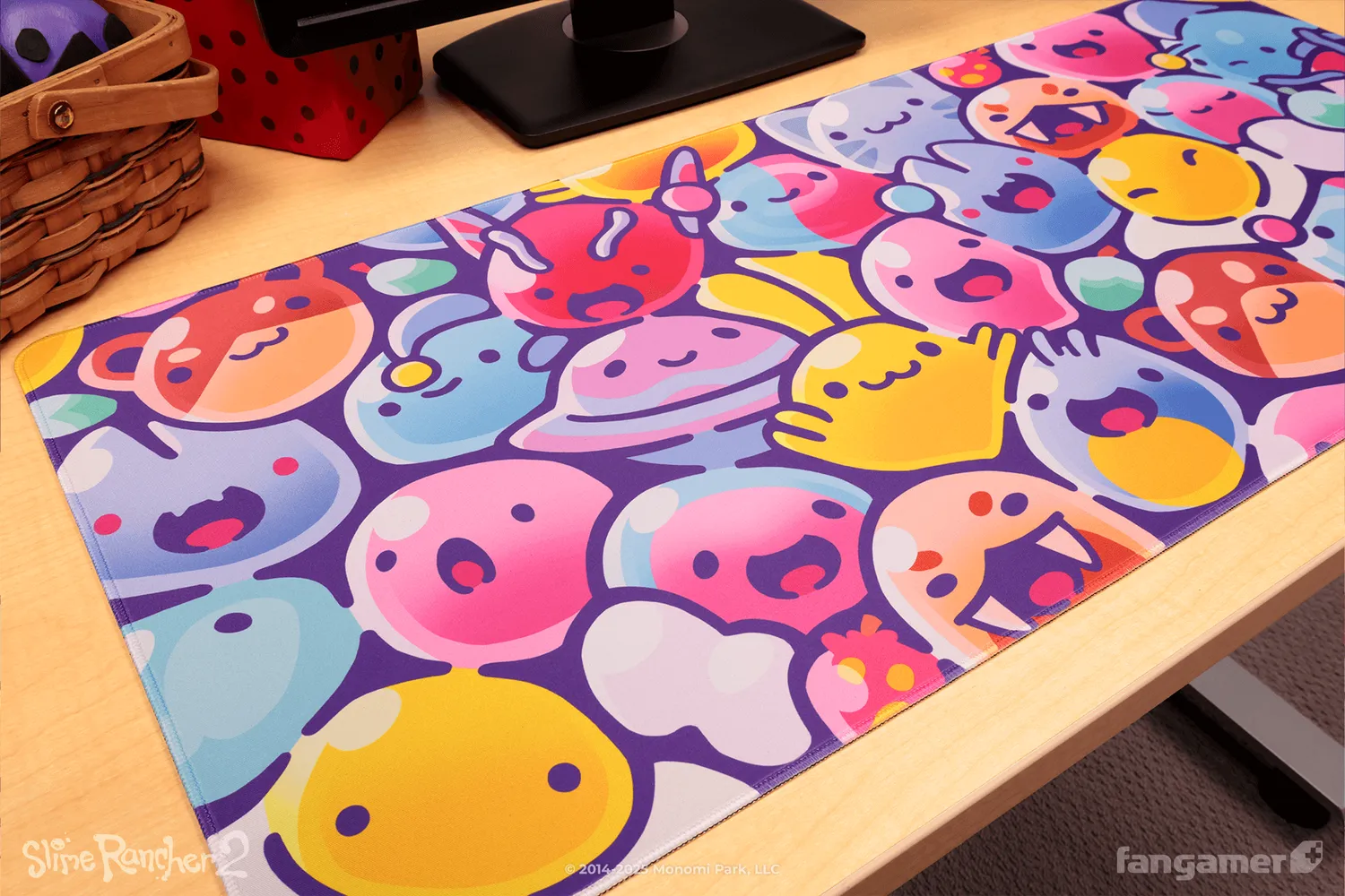 Fangamer Slime Rancher 2 Crowded Corral Deskmat