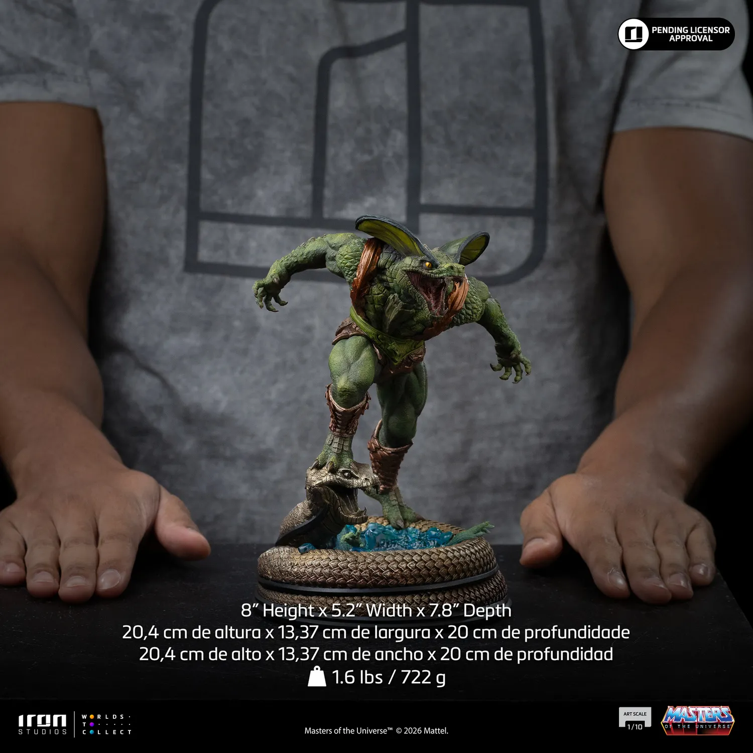Masters of the Universe Iron Studios Kobra Khan Statue 20 cm
