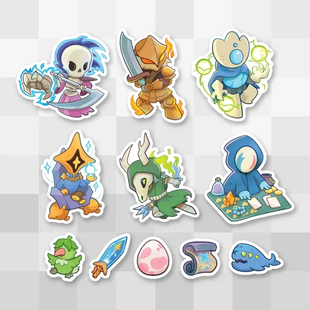 Fangamer Slay the Spire 2 Sticker Set 11 Aufkleber Charaktere