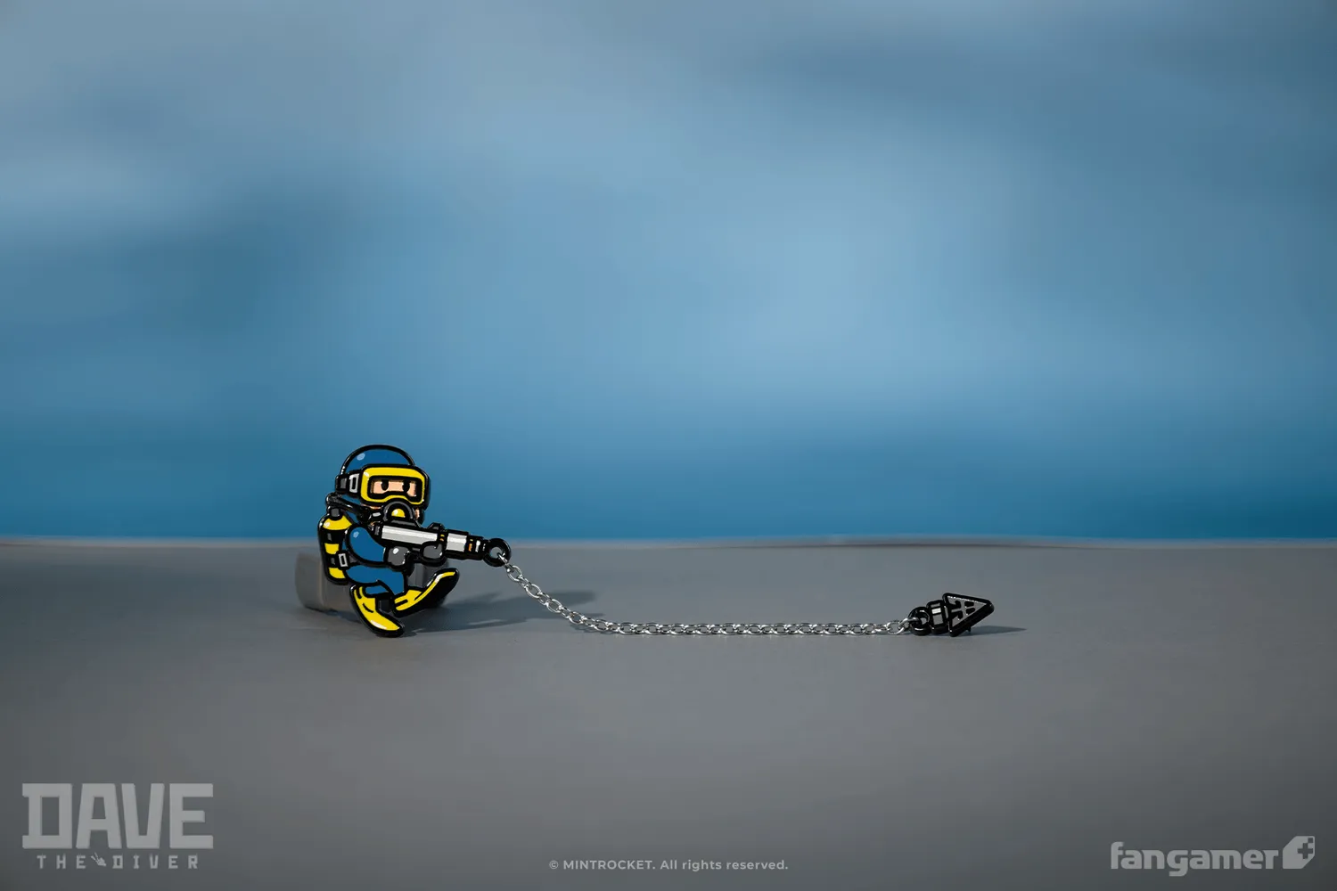 Fangamer DAVE THE DIVER Steel Harpoon Chained Pin