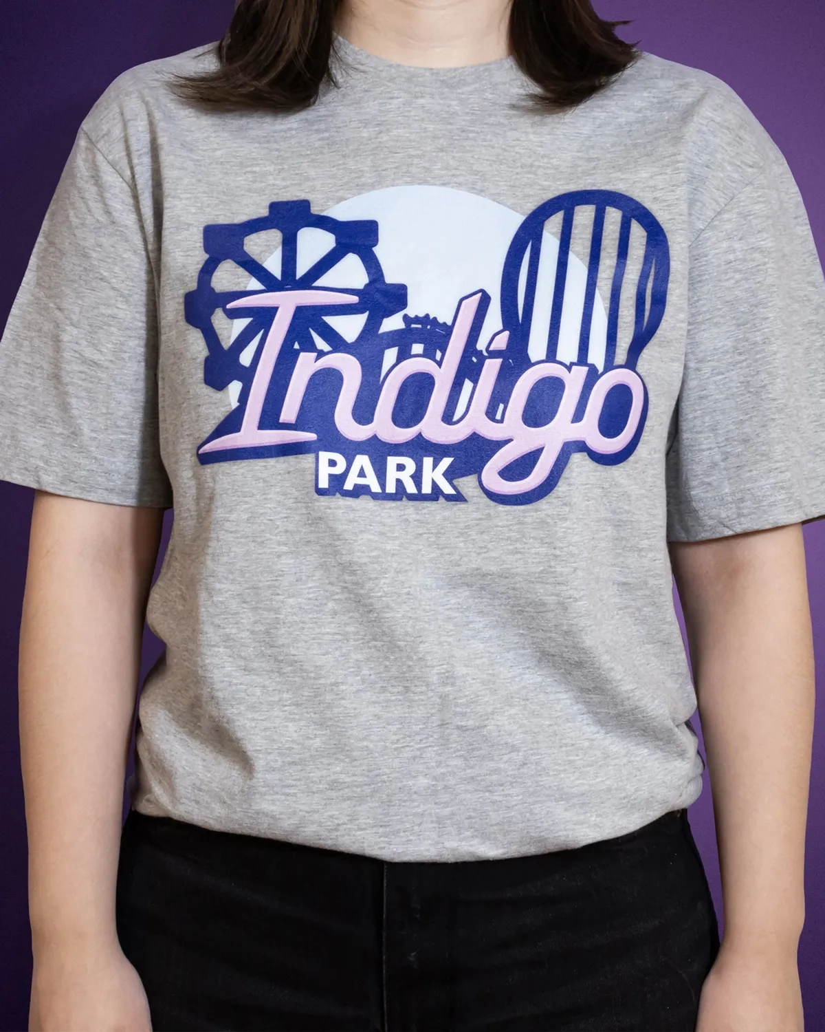 Indigo Park T-Shirt weiß Baumwolle Unisex