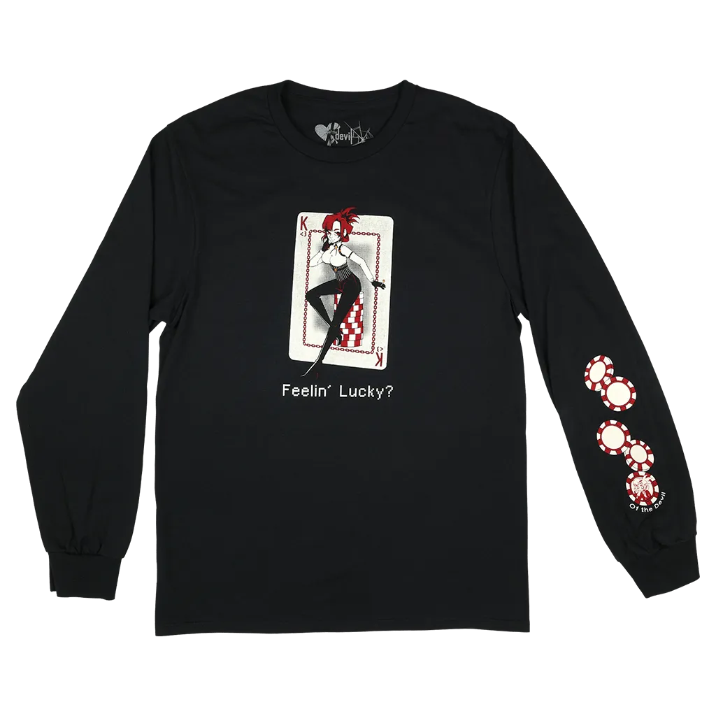 Fangamer of the Devil Feeling Lucky Langarmshirt